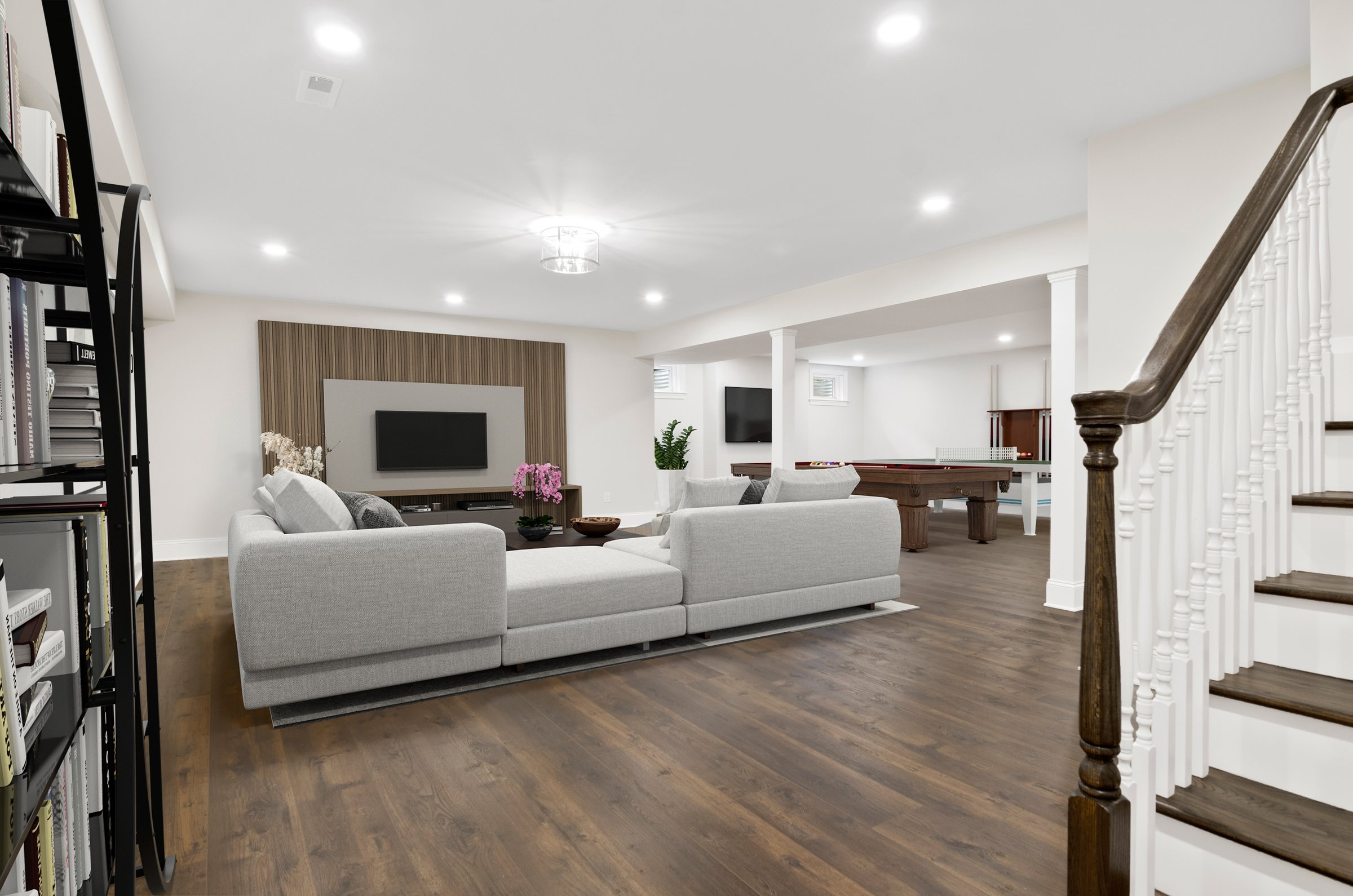 Basement Media Room